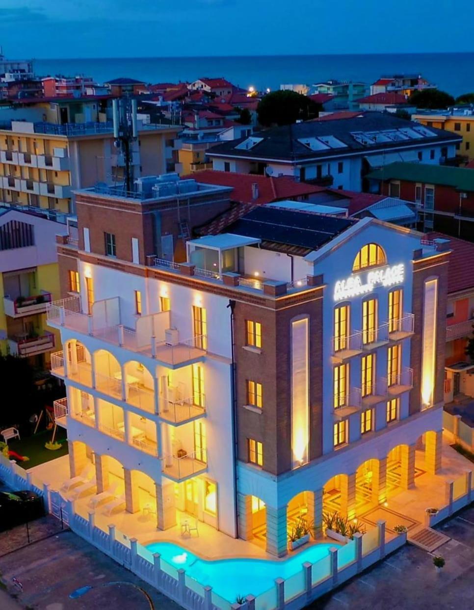 ألبا أدرياتيكا Residence Hotel Alba Palace المظهر الخارجي الصورة